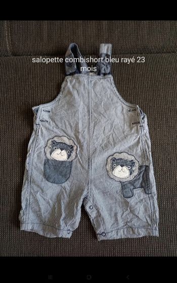 Salopette combishort