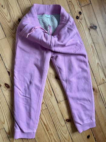 Jogging rose fourré Gap 8 ans
