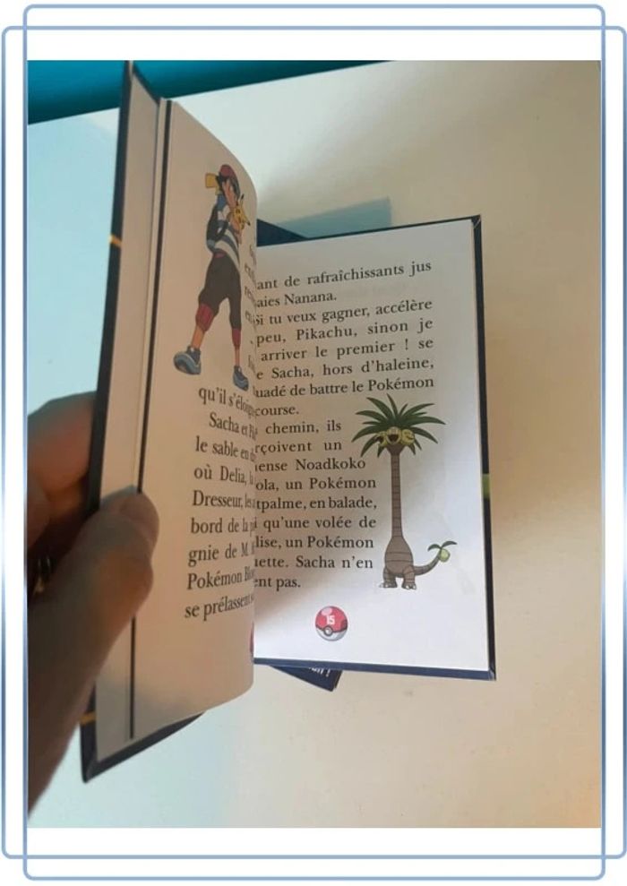 3 livres Pokémon soleil et lune bibliothèque verte - photo numéro 4