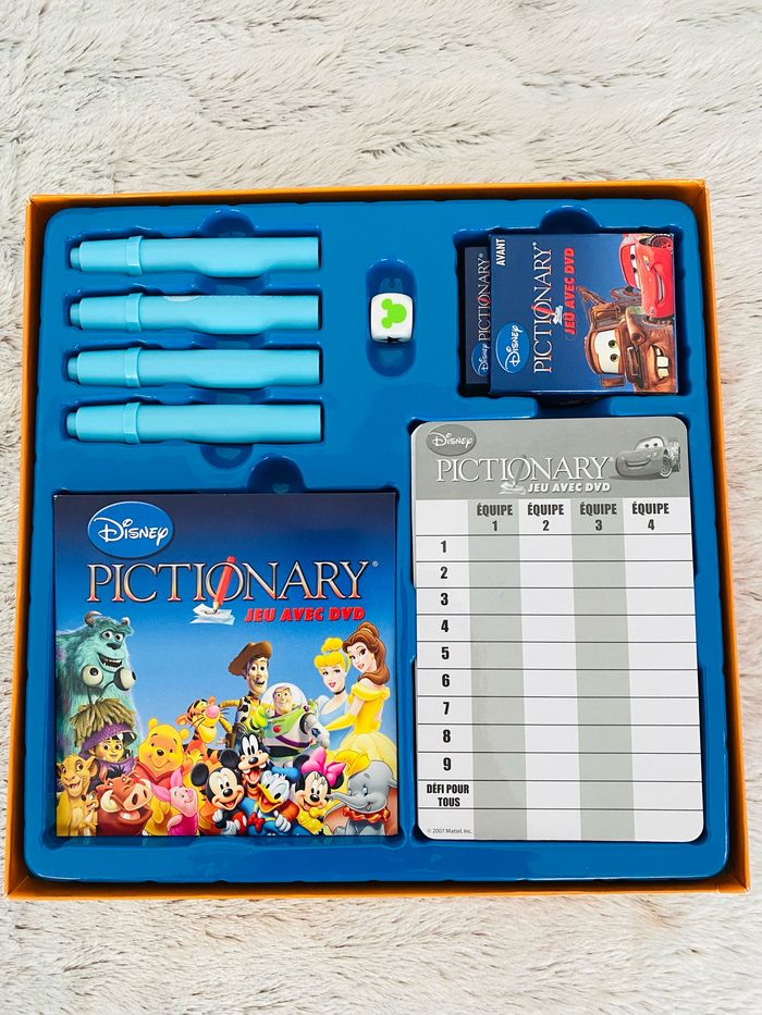 Jeu de société Pictionnary Disney DVD - photo numéro 4