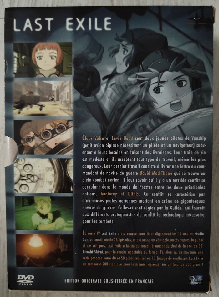 Last Exile Coffret DVD Manga Intégrale 1 - photo numéro 3