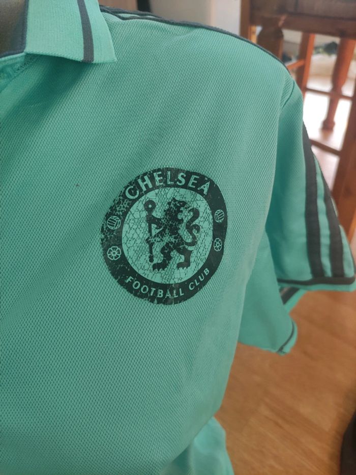 Polo Chelsea ligue des Champions Adidas taille M - photo numéro 2