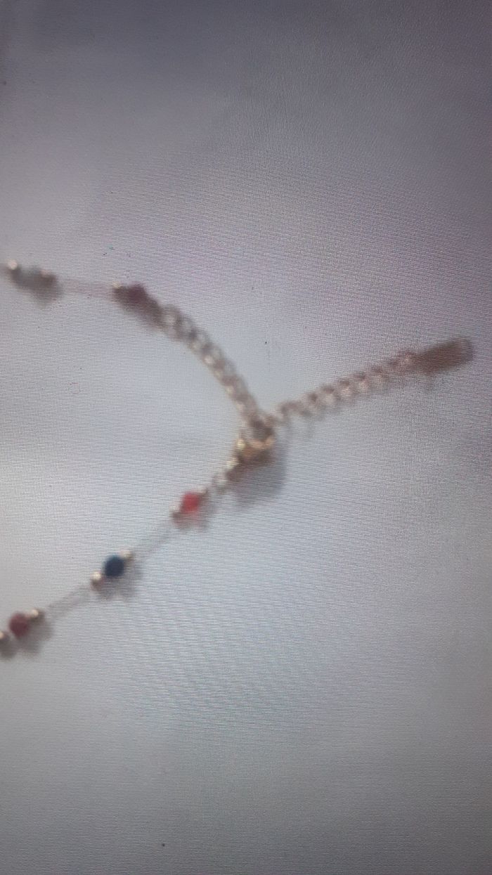 Collier acier inoxydable +bracelet  perles naturelles - photo numéro 4