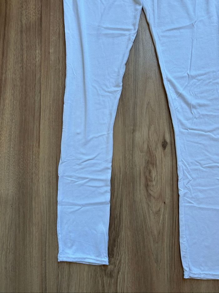 Legging blanc uni Boutique Indépendante Taille Unique - photo numéro 2