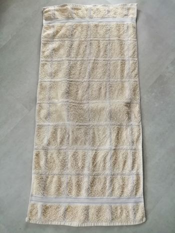 serviette jaune 93 x 43 cm