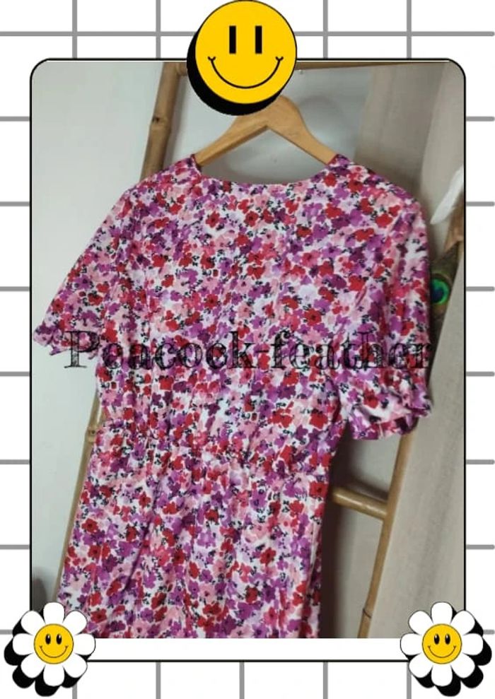 Robe rose fleurie 42 - photo numéro 8