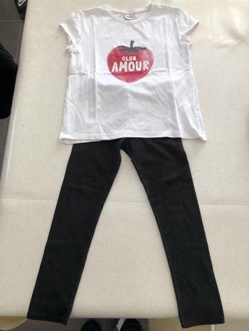 Legging et t-shirt