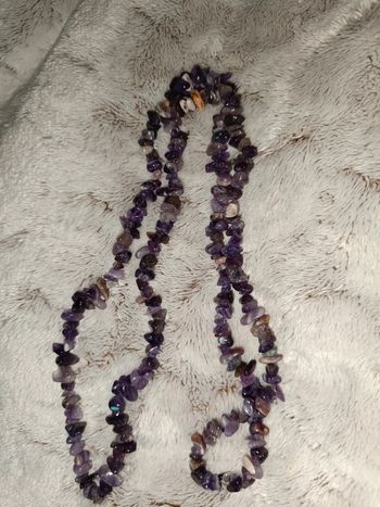 Collier améthyste