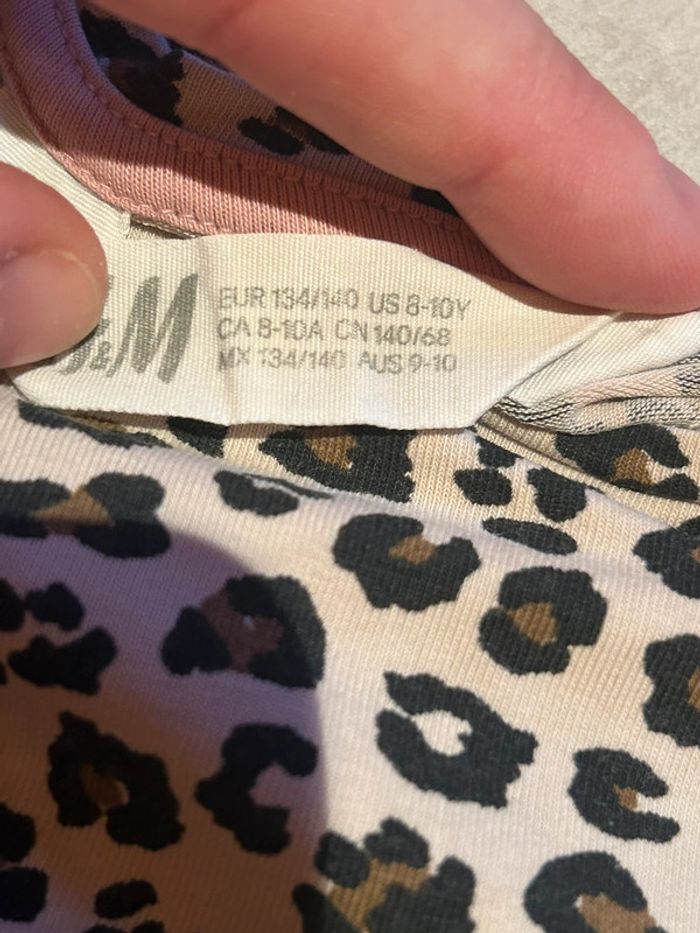 T-shirt manches longues Léopard, 8-10 ans - photo numéro 3