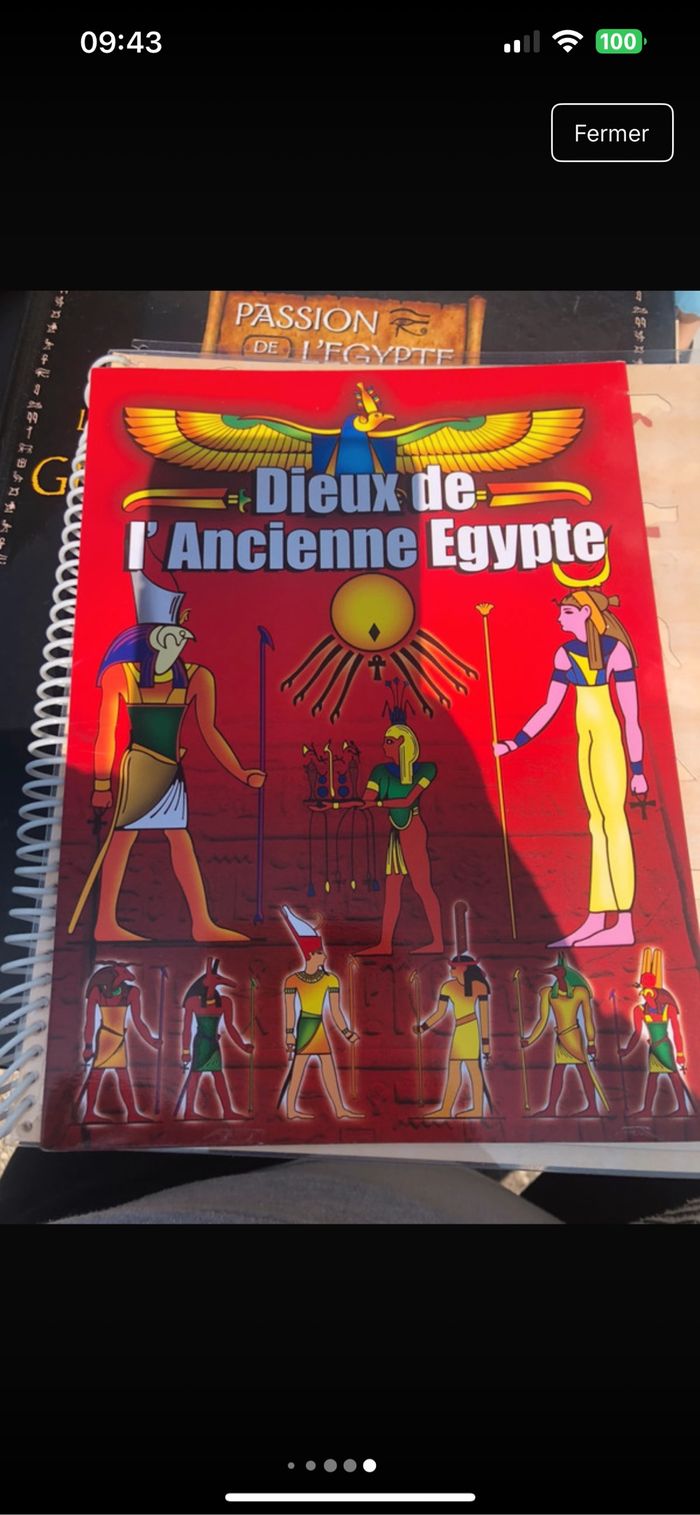 Lot de 6 livres sur l’Égypte - photo numéro 6