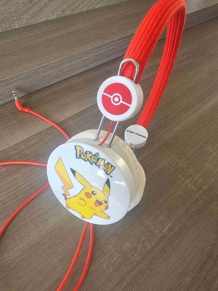 Casque Enfants Pokemon Pikachu