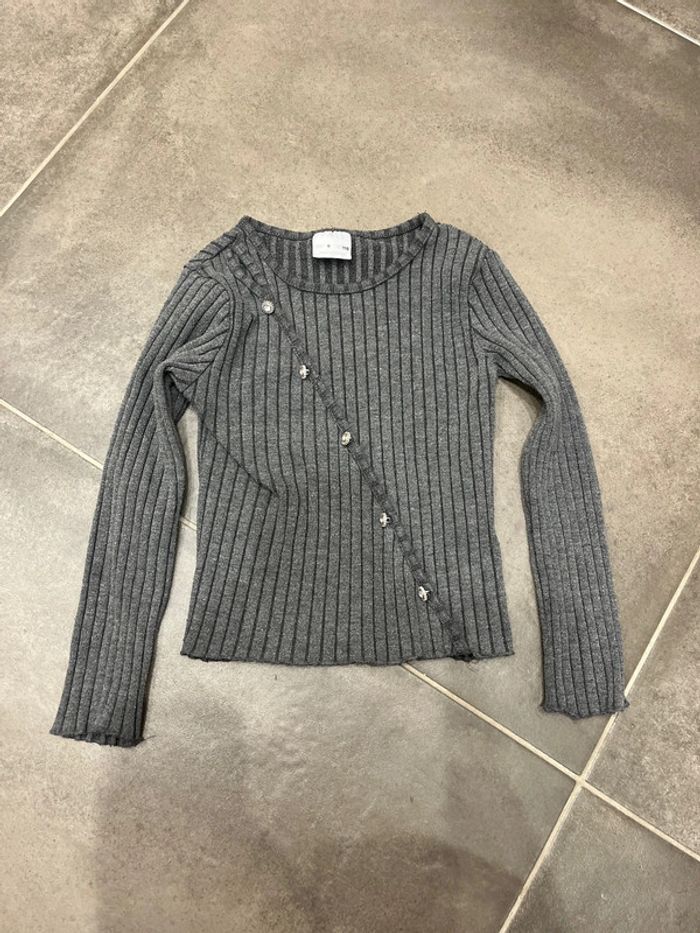 Tee-shirt côtelé Zara 5ans