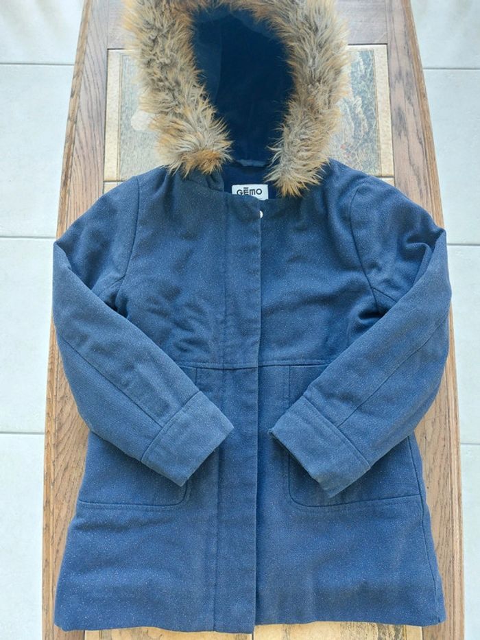 Jolie manteau hiver 👧 Gemo 8 ans. - photo numéro 2