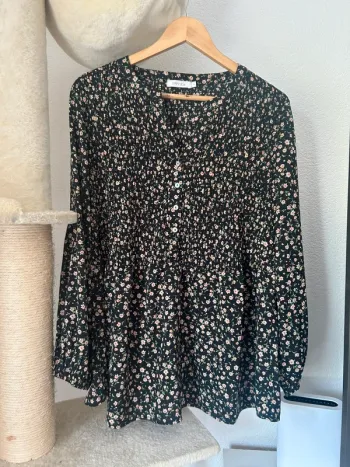Blouse fleurie Paprika