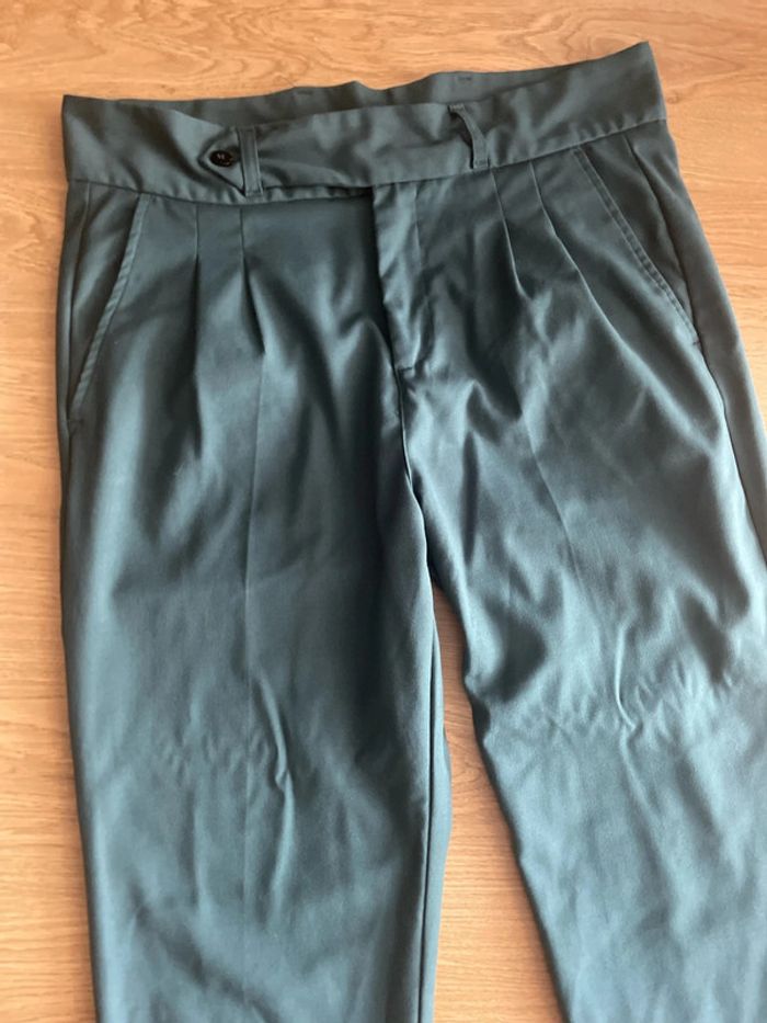 Pantalon à pinces vert foret Genius - photo numéro 2
