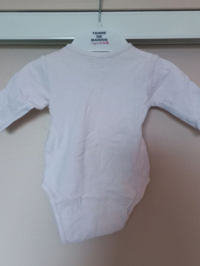 Lot 2 bodys roses manches longues - photo numéro 3