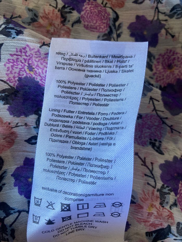 blouse manche courte motif fleuri Jacqueline de Yong - photo numéro 7