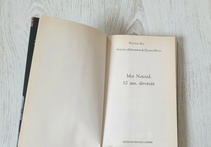 Livre Moi Nojoud, 10 ans, divorcée - photo numéro 2