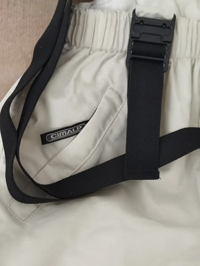 salopette de Ski Cimalp blanc cassé unisex 10 ans - photo numéro 5