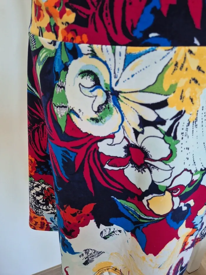 Jupe imprimés fleurs - photo numéro 2