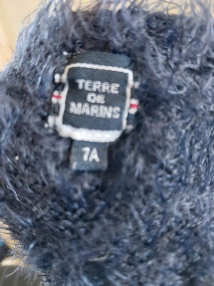 Gilet bleu Terre de marins taille 8 ans - photo numéro 4