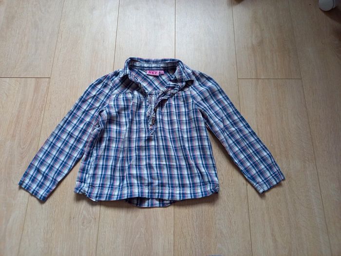 Chemises à manches longues bleues