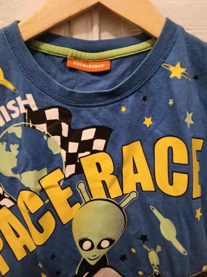 Tee-shirt duck & dodge bleu et multicolore - photo numéro 2