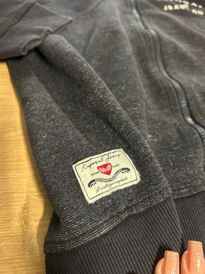 Veste sweat à capuche Kaporal - photo numéro 4
