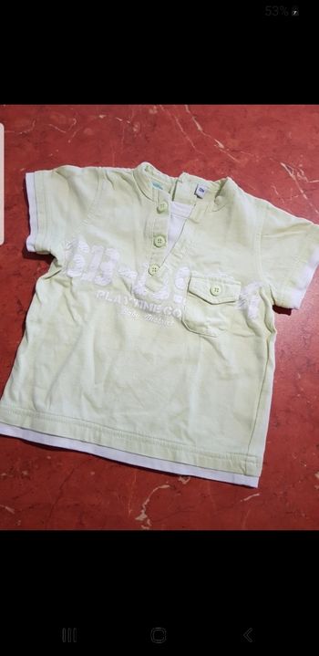 Polo bébé taille 12 mois