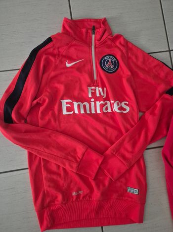 Haut nike homme taille M rouge psg