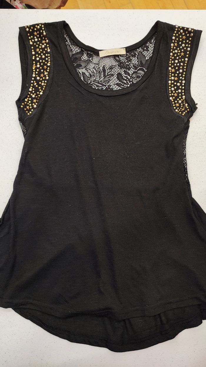 Lot t-shirt strass - photo numéro 2