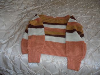 Pullover Femme multicolore prédominance rose