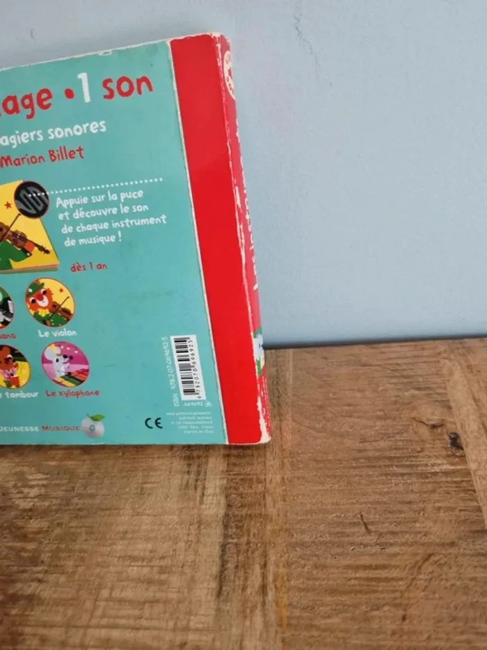 Livre enfant sonore les instruments - photo numéro 7