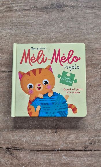 Livre puzzle Mon 1er Méli-Mélo rigolo 