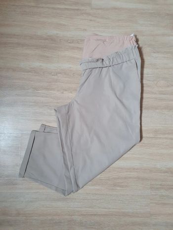 🌸 Pantalon type carotte 7/8 beige 🌸 grossesse maternité 🌸 Shein taille XXL/44 🌸
