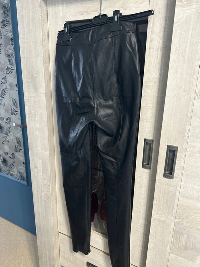 Legging similicuir taille 34 - photo numéro 2