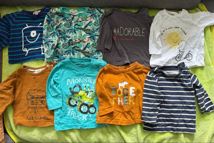 Lot de T-shirt à manches longues - photo numéro 2