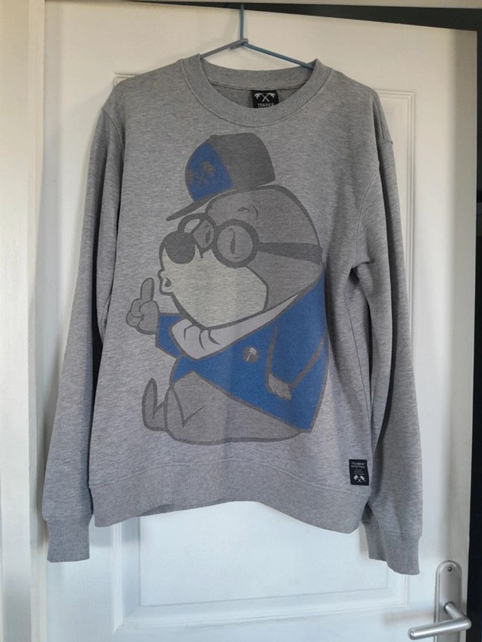 Sweat imprimé trainer spotter mixte taille M ou L