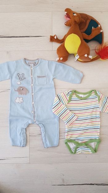 Lot de 2 articles garçon 3mois orchestra c&a