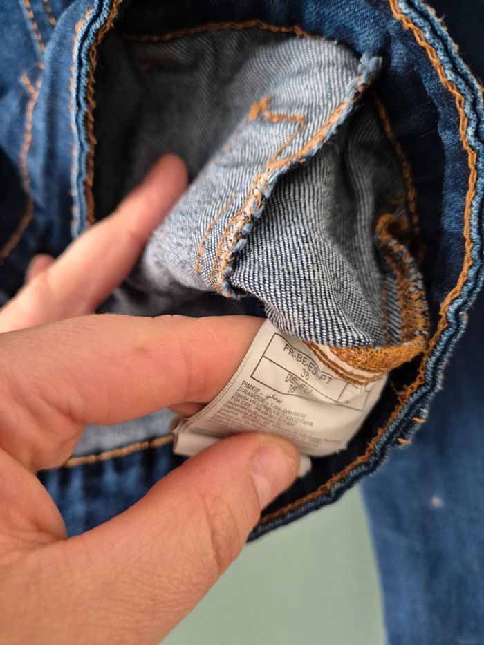 Veste en jean bleu marine, femme taille 38, Pimkie - photo numéro 7