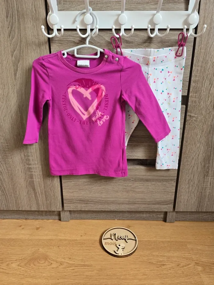 Vêtement Bébé Fille - Ensemble - Diesel / Inconnue - 9 mois