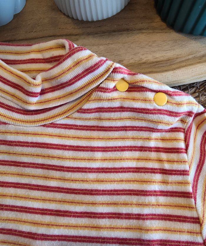 Sous pull coton 12 mois - photo numéro 3