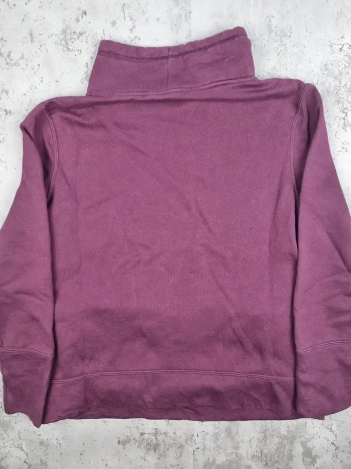 Pull col montant Puma violet – Taille XL Femmes - photo numéro 4