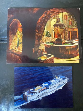 Lot de cartes postales vintage 