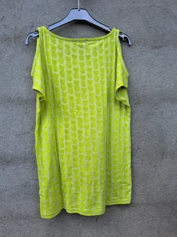 T-shirt jaune fluo
