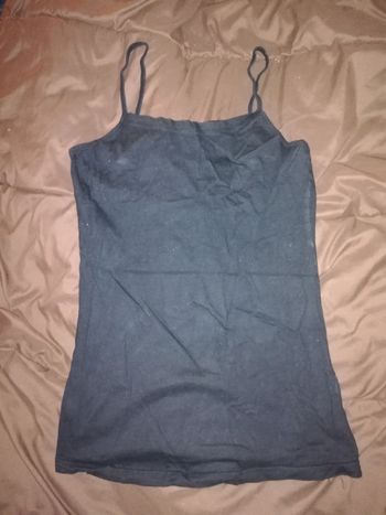 Débardeur noir basic taille S