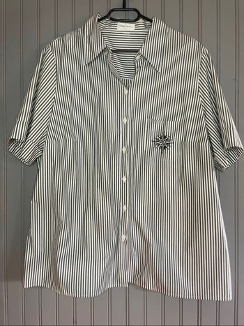 chemise à manches courtes