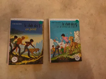 2 livres le club des cinq