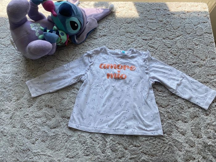 Joli t shirt grandes manches Tex baby 23 mois