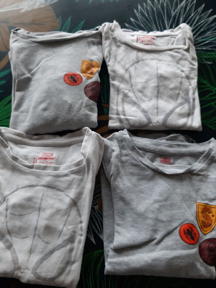 Lot de tee-shirt de corps